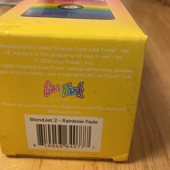 LIMITED EDITION Lisa Frank blend jet 2 used once clean sold out rare blender - Picture 2 of 9